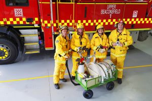 New firefighting trolley for Upper Beaconsfield