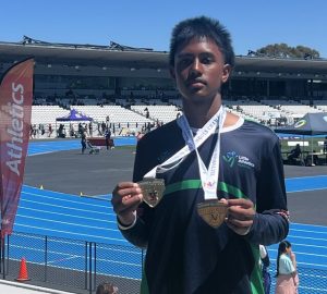 Local hurdler making his mark