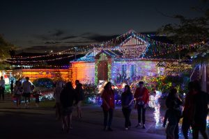 Christmas spirit in Vaughan Court