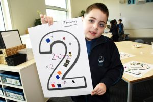 Smiles for first day at Clyde Grammar