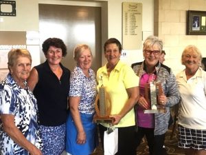 Foursomes Feaver as Kay and Sharon in Rippon form at Drouin