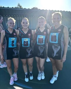 When it comes to netball there’s no hiding from the Schade’s