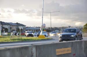 Recycled materials at intersection works, lane closure to begin August
