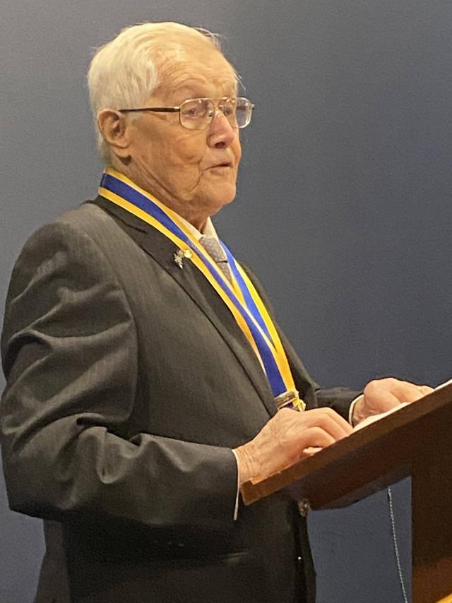 “Young Harry“ takes the helm at 99