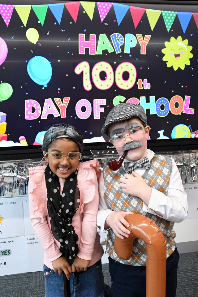 Celebrating 100 days of learning