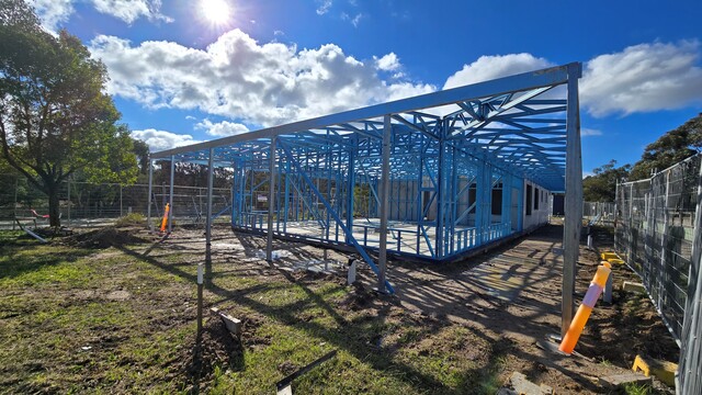 Garfield North Community Centre takes shape