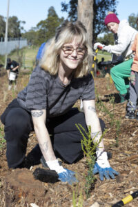 Residents plant out Garfield Rec Reserve