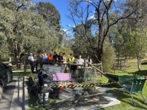 Locals keep Cardinia Creek clean