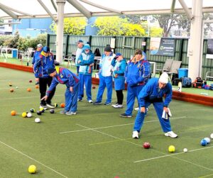 Trouty on fire under lights