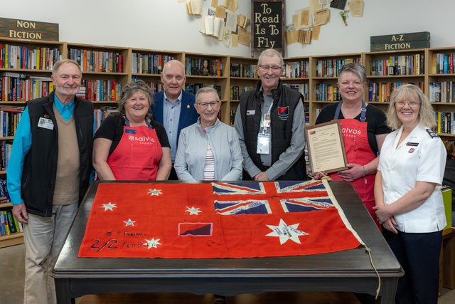 Lost WWII relic uncovered by local Salvos