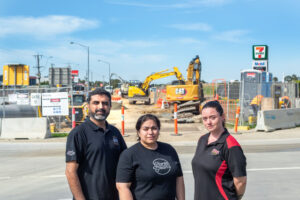 Roadworks leave traders reeling