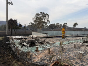 Heroism ends in tragedy: Firefighter loses home