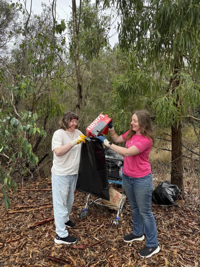 Local youth make a big impact on Clean Up Australia Day